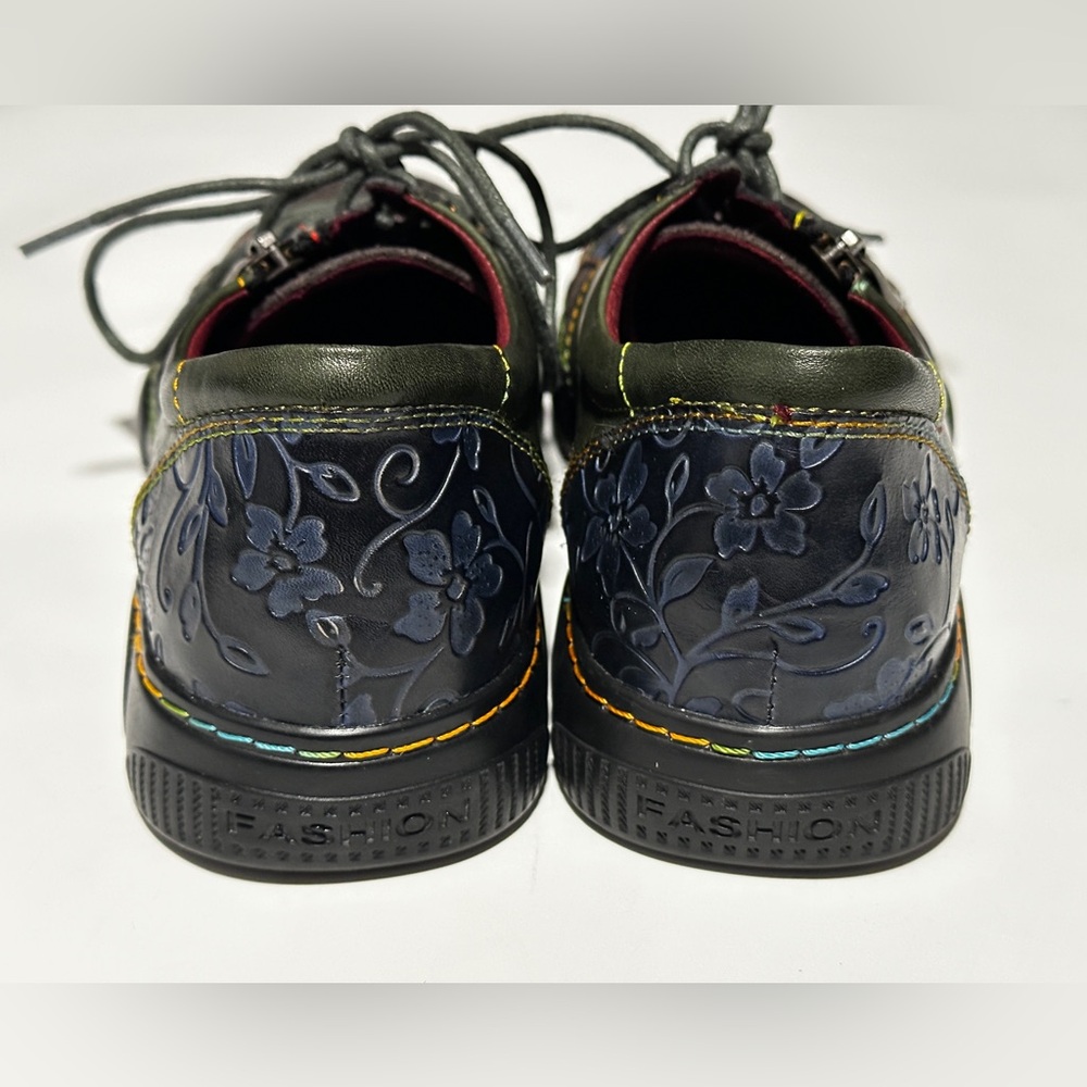 L'Artiste Spring Step Danli Women's Leather Sneakers 7.5/39 EU Art Shoes - Picture 5 of 12